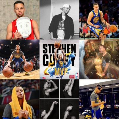  Stephen Curry 金州勇士 萌神库里 Champion