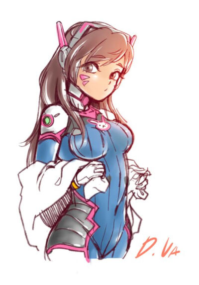 守望先锋D.VA