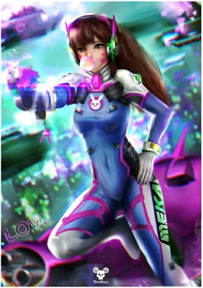 守望先锋D.VA