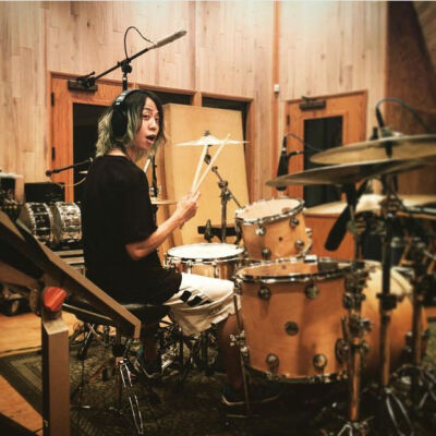 tomoya今天又在recording啦！