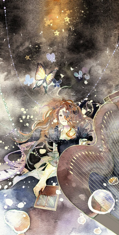 老老老5 的涂鸦王国作品《lost butterfly》