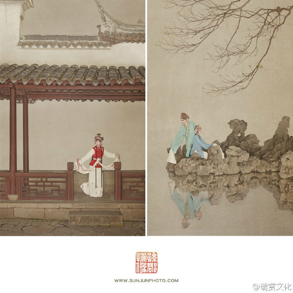 美素·东方花园】艺术展于2014年4月2日在上海伽蓝集团总部开幕。展览展出了摄影艺术家孙郡的《借花寻梦》、《青玉案》等8个系列26幅作品，为观众构建了一个极具中国美学意境的“东方花园”。孙郡运用摄影作为创作媒介，以新文人画的视角和思考将国画的宁静写意重新融入当代人的生活。@布法罗的树孙郡