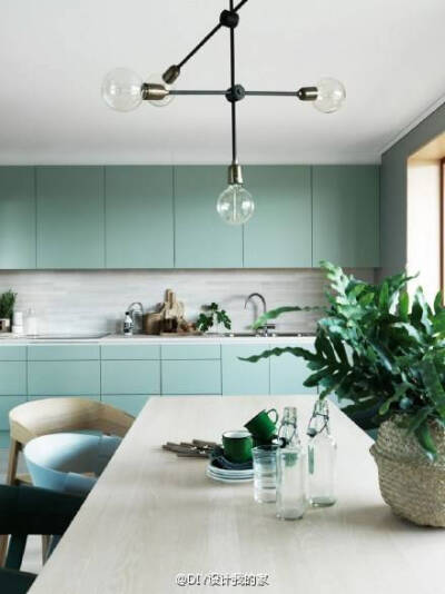【Green Home】让每一个细节的铺排，都令人感觉到舒适的气氛。