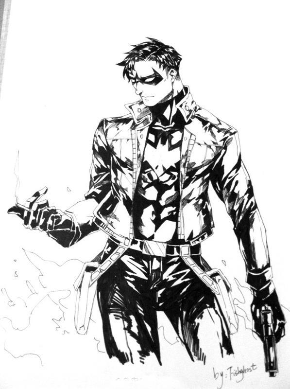 Jason Todd_魚鬼_DC圈插画_网易GACHA二次元社区