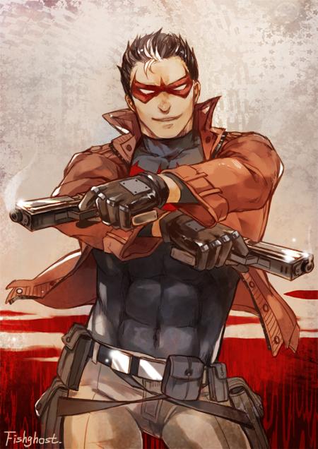 Jason Todd_魚鬼_DC圈插画_网易GACHA二次元社区