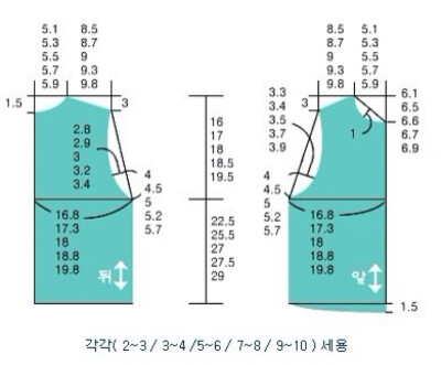 2—10岁长袖t恤（身）