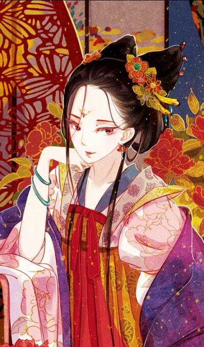 漫画 甄嬛传·叙花列
华妃年世兰
from:魏莹