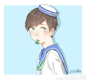 #おそ松さん##松野轻松#ｃｈｏｒｏ真是太可爱了~\(≧▽≦)/~