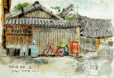 #建筑速写# by 加藤要治（Yohji Kato）