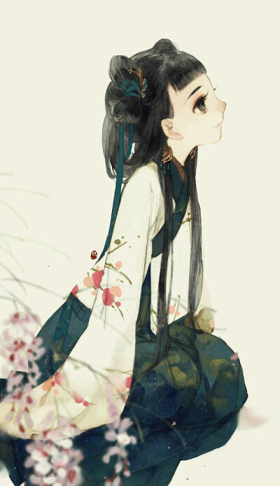 #古风##壁纸 # 画师:眠狼