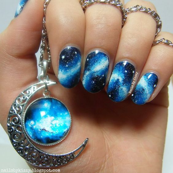 50 Galaxy Nail Designs: