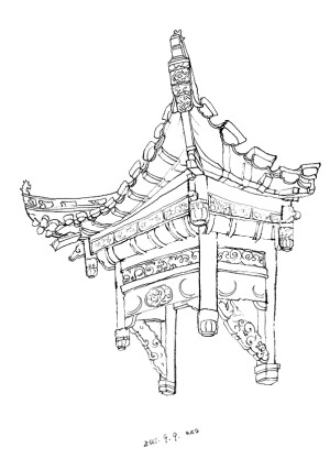 建筑园林景观日常小绘