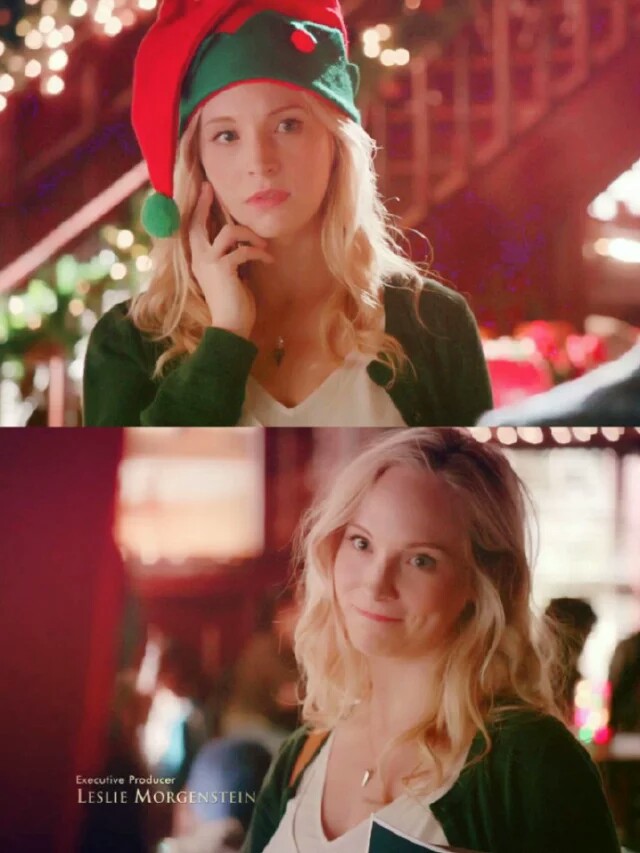 《吸血鬼日记》中的娇艳女神芭比Candice Accola