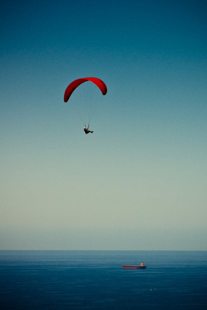 滑翔伞 paragliding