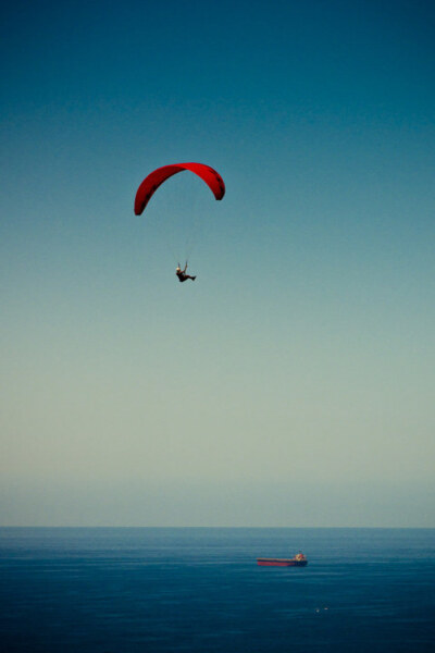 滑翔伞 paragliding