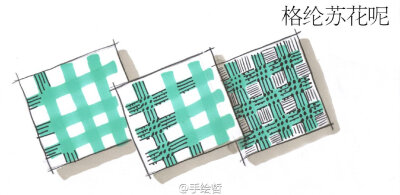 面料速写第二蛋，工具使用时马克笔、彩铅、高光笔。面料的学习一定要真实的去接触实物，如果不方便去面料市场，在某宝上买各种面料小样卡板是不错的选择.#服装手绘效果图##服装手绘#@时装手绘Jrue#服装设计##手绘时…