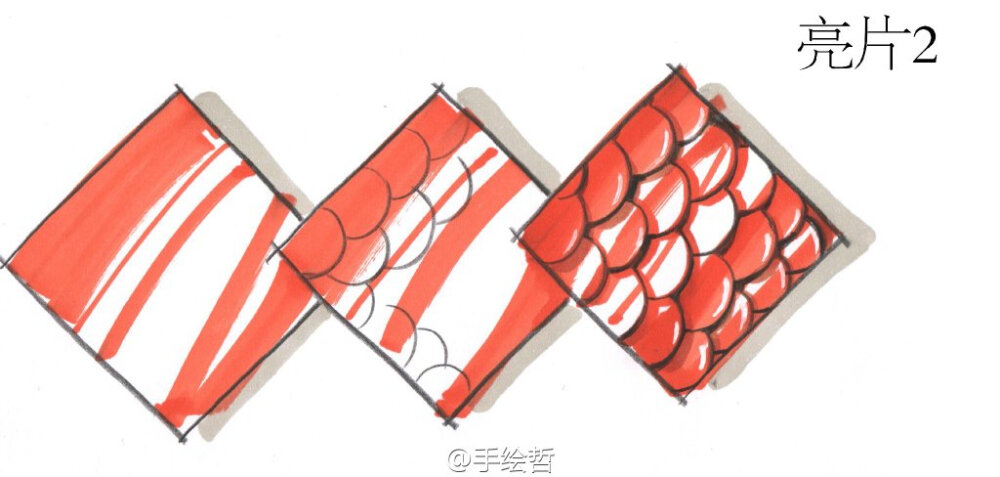 面料速写表现第三弹，使用工具：马克笔、彩铅、针管笔。有同学问用的什么纸，这是用A4复印纸。大家买复印纸的时候建议选高白且克数重的，价格高一些。这样的纸，纸质细腻，紧密，不容易出现线条渗墨的尴尬。#服装手绘效果图#@服装插画手册@时装手绘Jrue