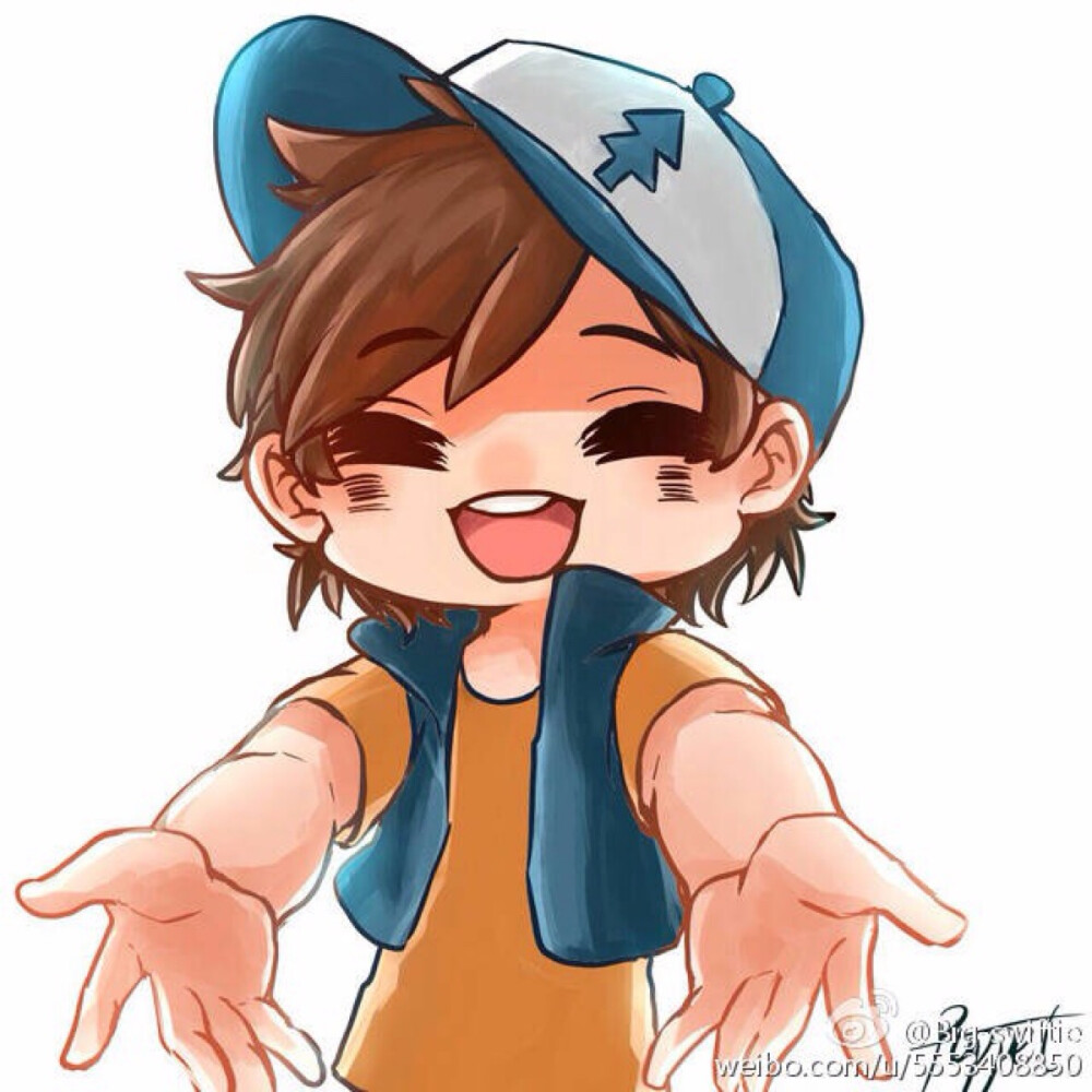 侵删.dipper就是小天使啊!每次看到这图我的心都融化了