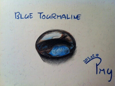 blue tourmaline