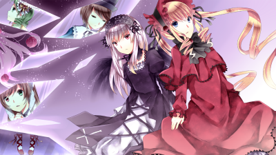 蔷薇少女薔薇少女ローゼンメイデン Rozen Maiden/水銀燈/金糸雀/翠星石 /蒼星石/真紅/雛莓/雪華綺晶