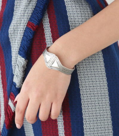 匡舟本色 日本画册款 民族风 印第安 合金手镯手环手链