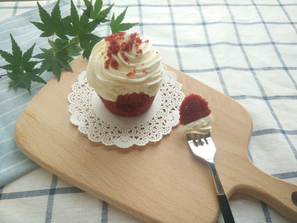 红丝绒cupcake