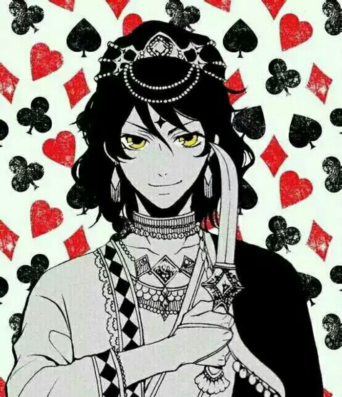 【Black Butler 黑执事】黑执事角色扑克牌的套图 Black Butler 黑执事 【 索马·阿斯曼加达尔（埃及王子索马·阿斯曼卡达鲁）】