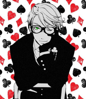 【Black Butler 黑执事】黑执事角色扑克牌的套图 Black Butler 黑执事 【罗纳德·诺克斯】