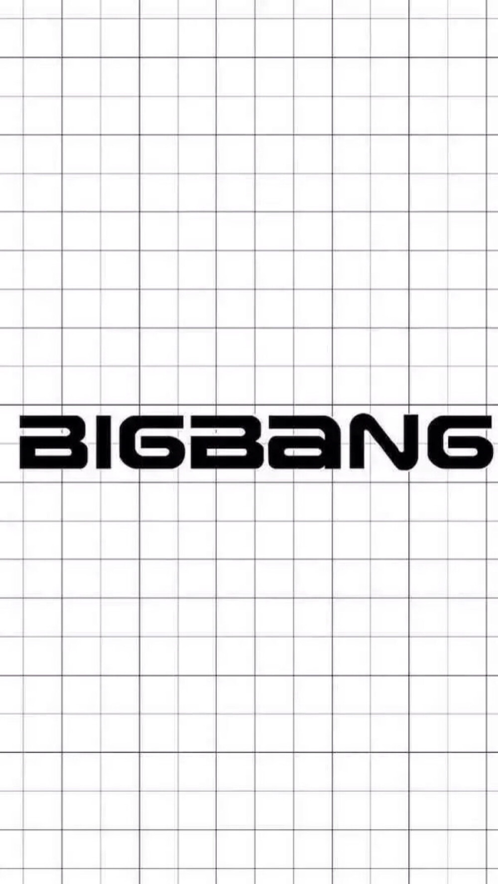 BIGBANG壁纸 简单 干净 白色 iPhone 极简.