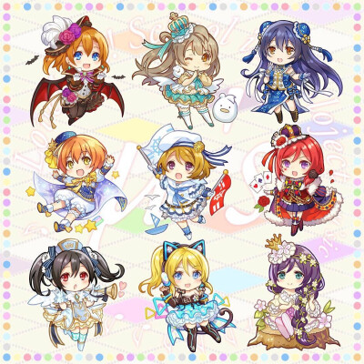 lovelive μ's 全员