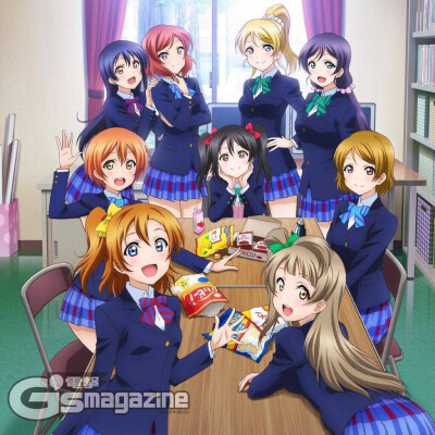 lovelive μ's 全员