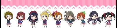 lovelive μ's 全员