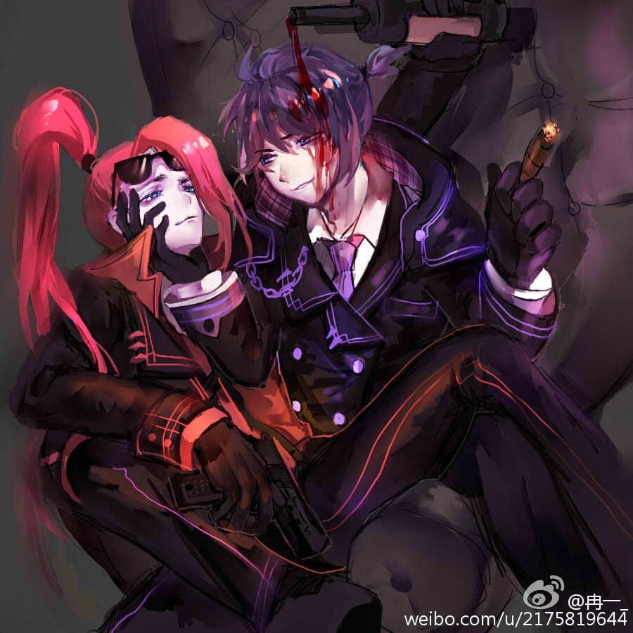 王者荣耀农药五黑头像动漫韩信刘邦图源水印