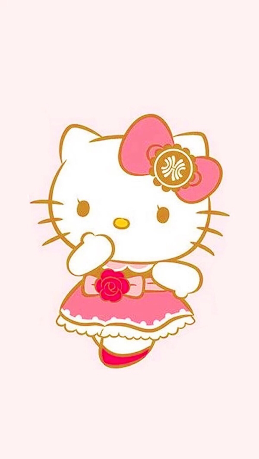 Hello kitty "#卡通动漫&手机壁纸""(◕‿◕✿