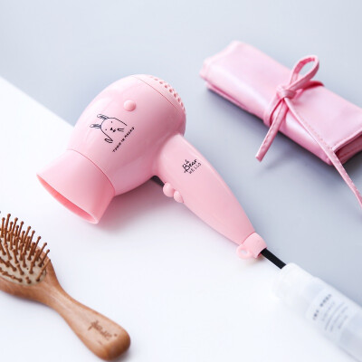 创意便携迷你小型吹风机 可爱学生宿舍家用旅行小功率电吹风