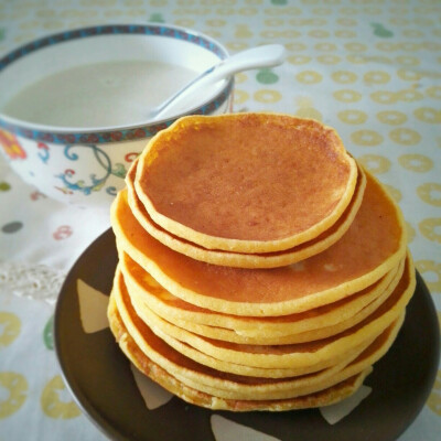 中式pancake之玉米饼～