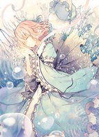 动漫星空女孩图片