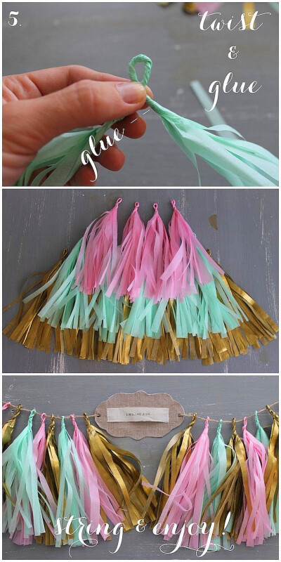 DIY Tassel Garland【阿画】