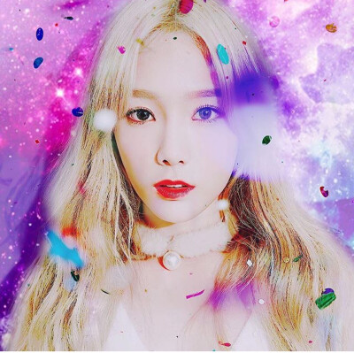 Taeyeon泰妍欧尼DearSanta专辑概念图「cr.」/.紫色调完全美爆好吗./