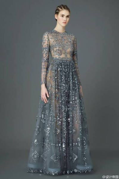 Valentino 2015 Pre-Fall ，时装上的宇宙星辰