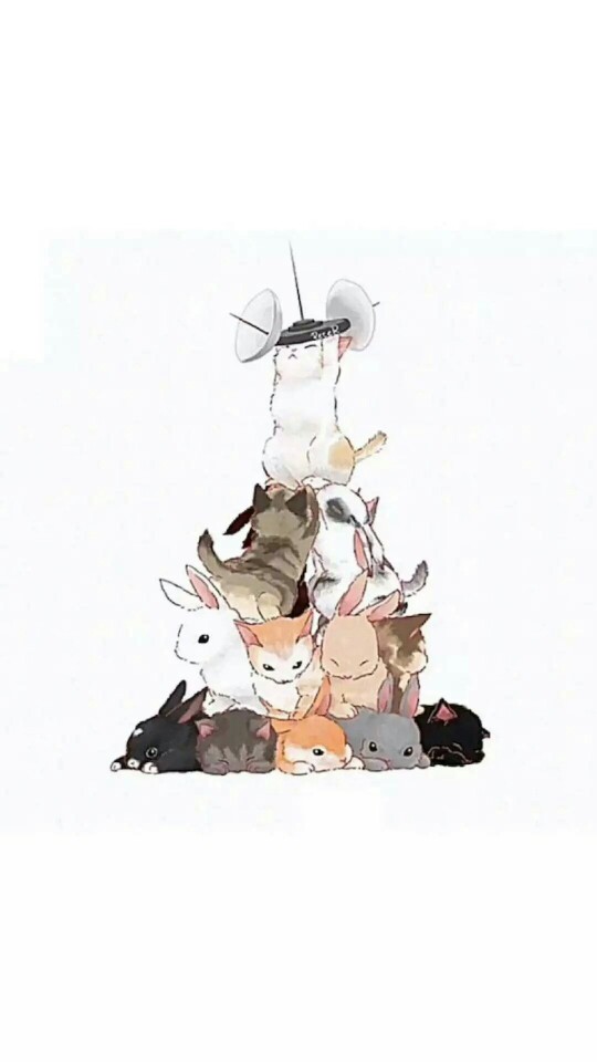 手账。萌。萌萌哒动物