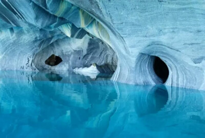 智利奇科帕尔的大理石洞