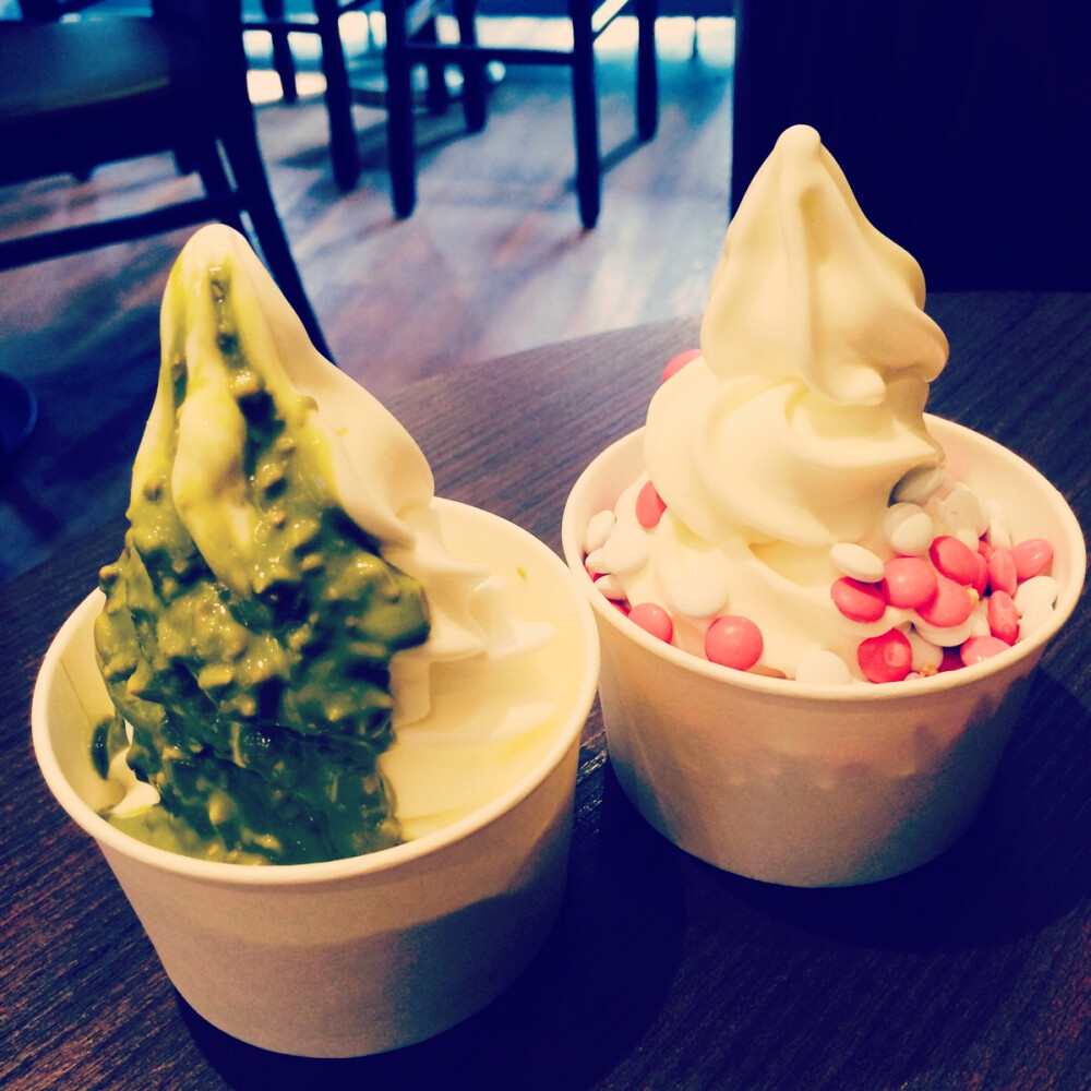 杜塞的ten ten frozen yogurt 美味➕