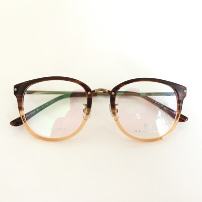 复古眼镜框韩版大框大脸超轻全框板材眼镜架光学配成品近视眼镜