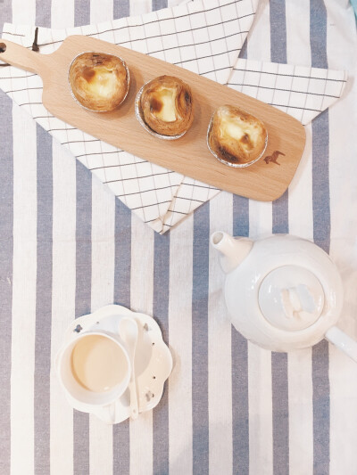 蛋挞早餐～