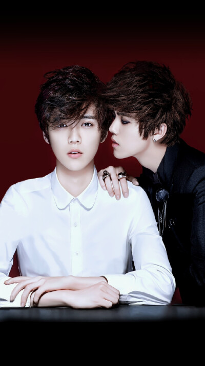 鹿晗 芭莎 实力撩妹 帅 国教鹿院长 傻狍’ 尚好的青春都是你 再遥远都跟随你 for 鹿晗。by荒野嫖客，