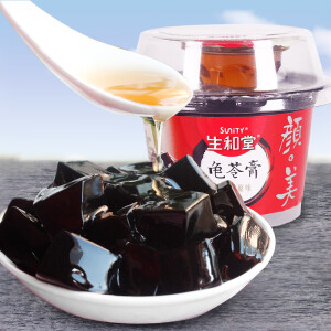 生和堂龟苓膏果冻 罗汉果金银花味215g&times;9杯 休闲零食特产