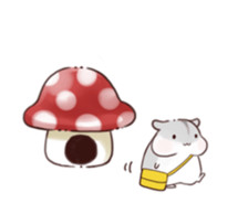 动漫卡通头像 简约 可爱 小仓鼠   头像  萌物   表情包素材