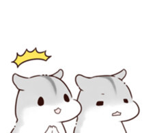 动漫卡通头像 简约 可爱 小仓鼠   头像  萌物   表情包素材