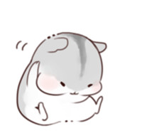 动漫卡通头像 简约 可爱 小仓鼠   头像  萌物   表情包素材